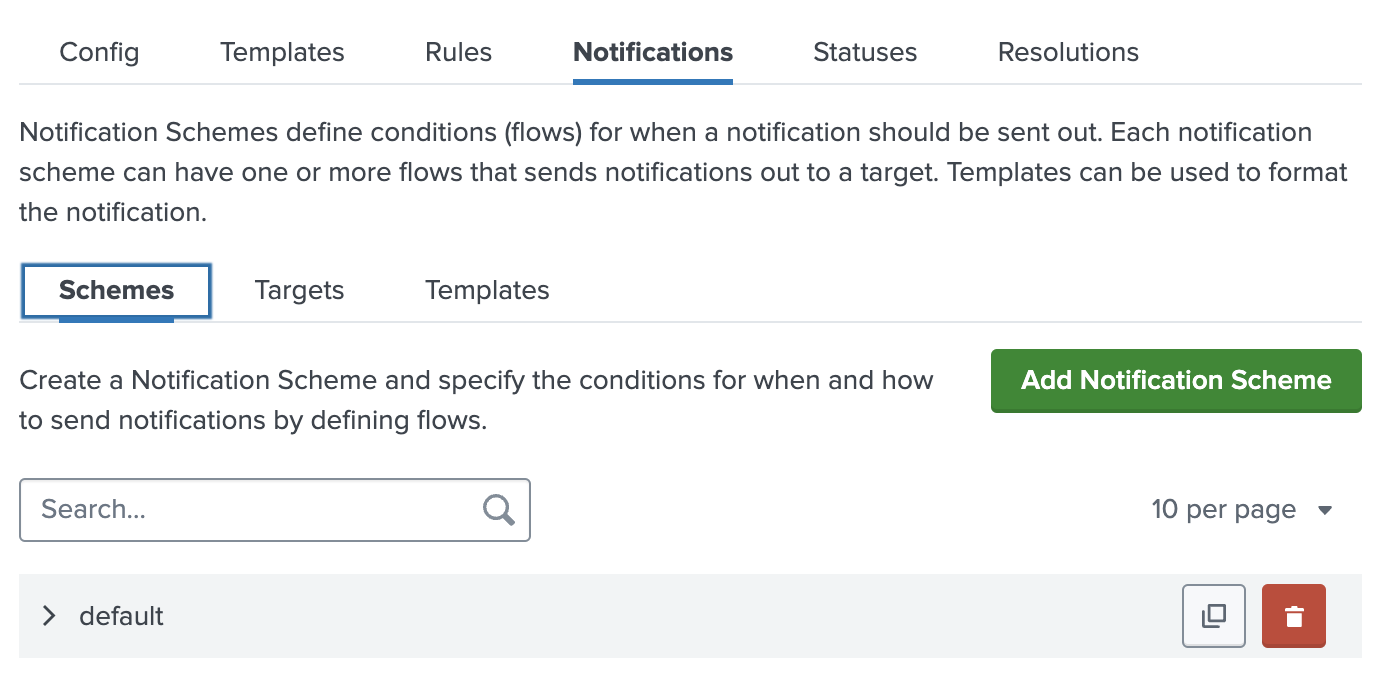 Notifications UI