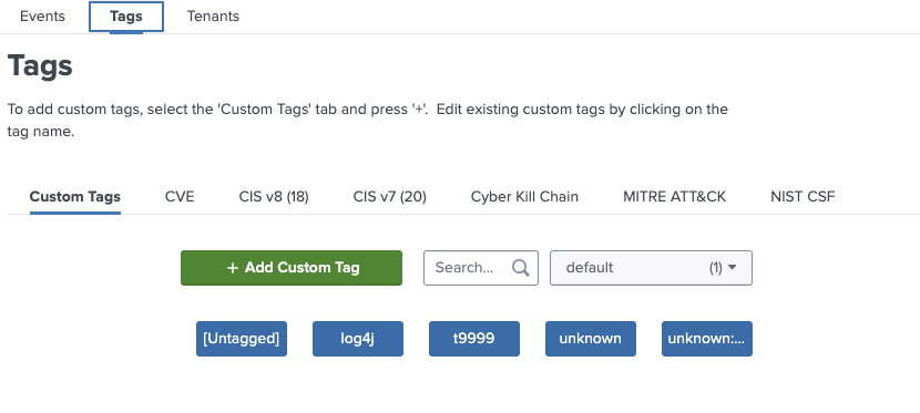 Tag Manager UI